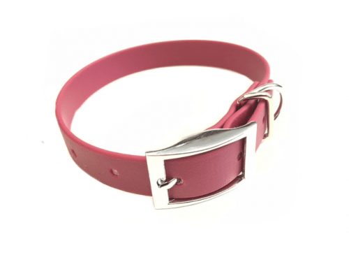 Biothane Halsband Wijnrood 2x55 cm